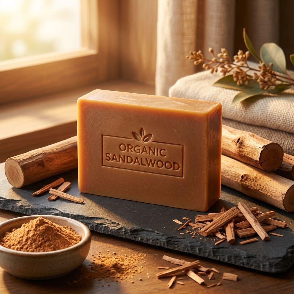 Organic Sandalwood Soap