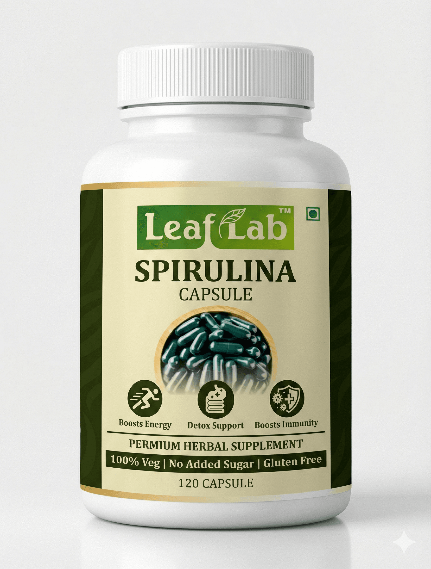 Organic Spirulina Capsules