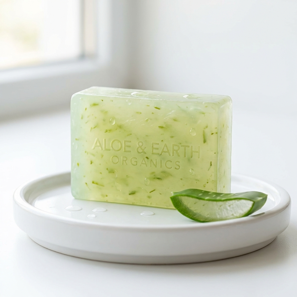 Organic Aloe Vera Soap