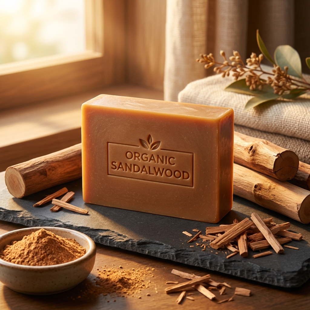 Organic Sandalwood Soap